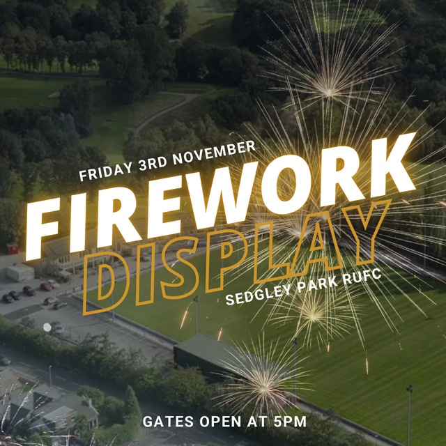 SEDGLEY TIGERS FIREWORK DISPLAY