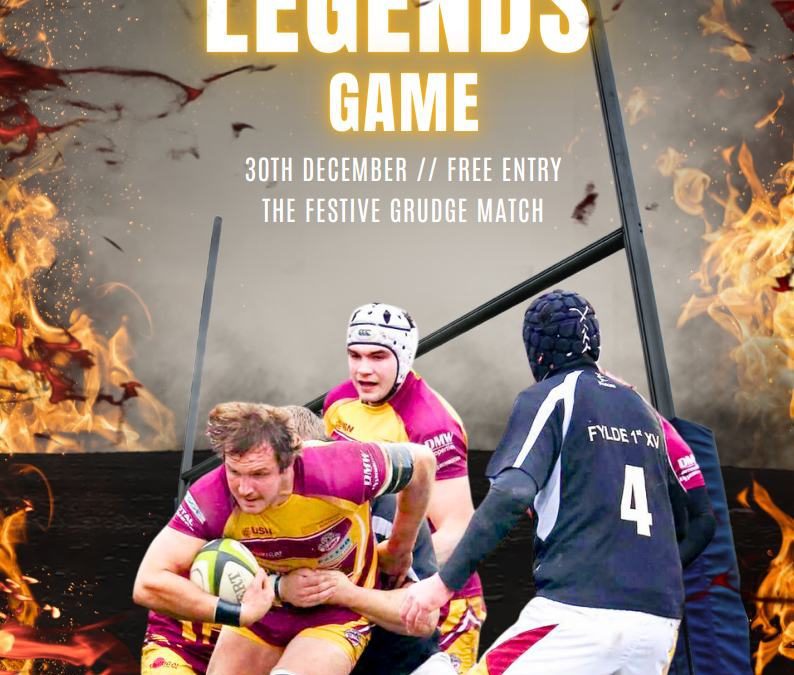 Legends Game – 30th December