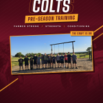Sedgley Park Colts pre-season training at Farmer Strong